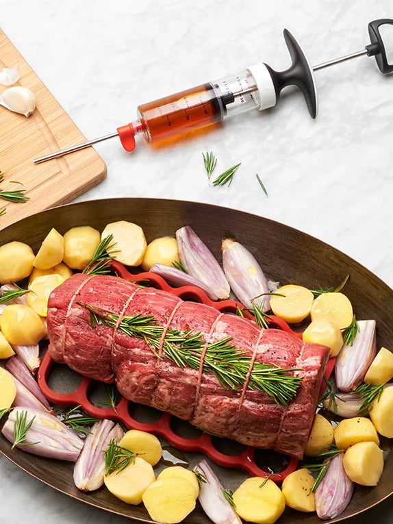 BBQ Meat Flavor Injector Needle Marinade Injector Chicken Flavor - REVEL.PK