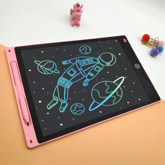 LCD Writing Tablet Pad For Kids Electric Drawing Board Digital Graphic Drawing Pad With Pen - REVEL.PK