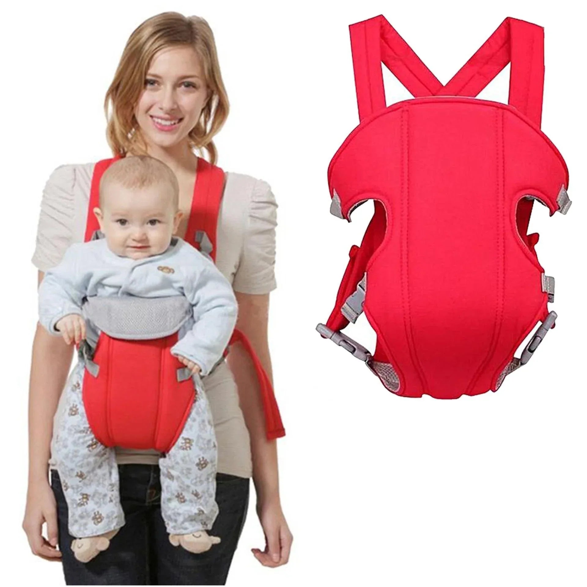 Baby Carrier Bag Multifunctional Crossbody Carrier - Multicolor - REVEL.PK