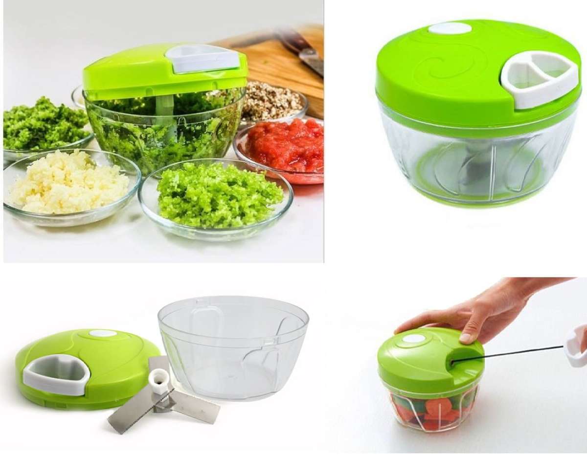 Manual Speedy Chopper Hand Pull Vegetable Chopper - REVEL.PK
