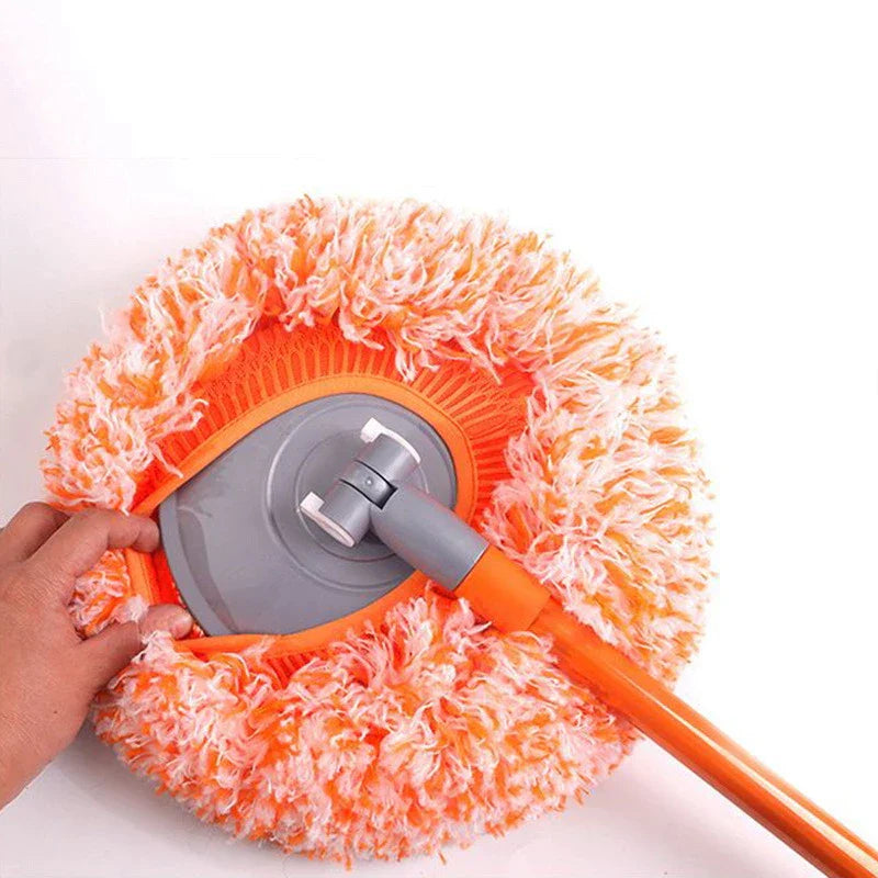High quality 360 degree rotating floor mop, wall cleaner with long handle cleaning tool - REVEL.PK