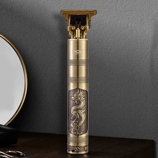 Vintage T9 Hair Trimmer - Shaving Machine Professional Hair Clipper - Rechargeable Electric Shaver Hair Removal Cutting Machine