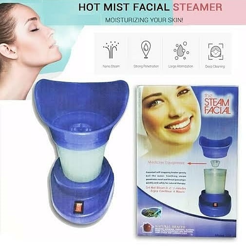 SHINON – The Steam Facial – Steamer and Inhaler for Block Nose & Facial Usage | 2 in 1 Massager Tool