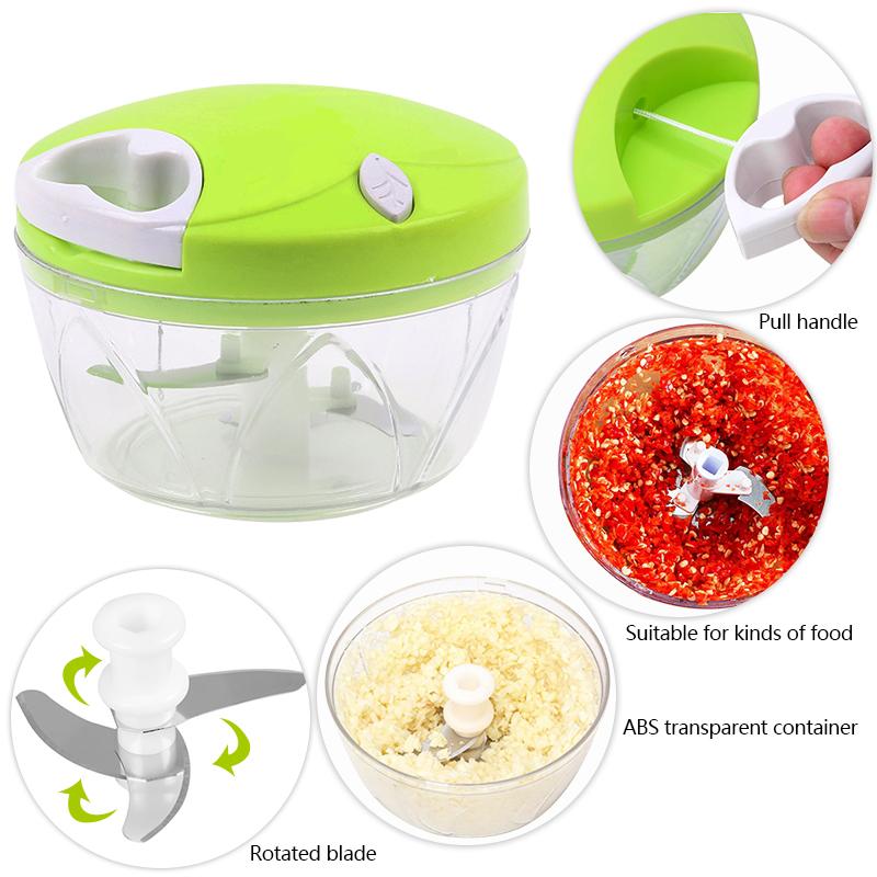 Manual Speedy Chopper Hand Pull Vegetable Chopper - REVEL.PK