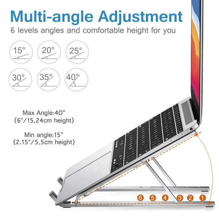 Aluminium Foldable Laptop Stand