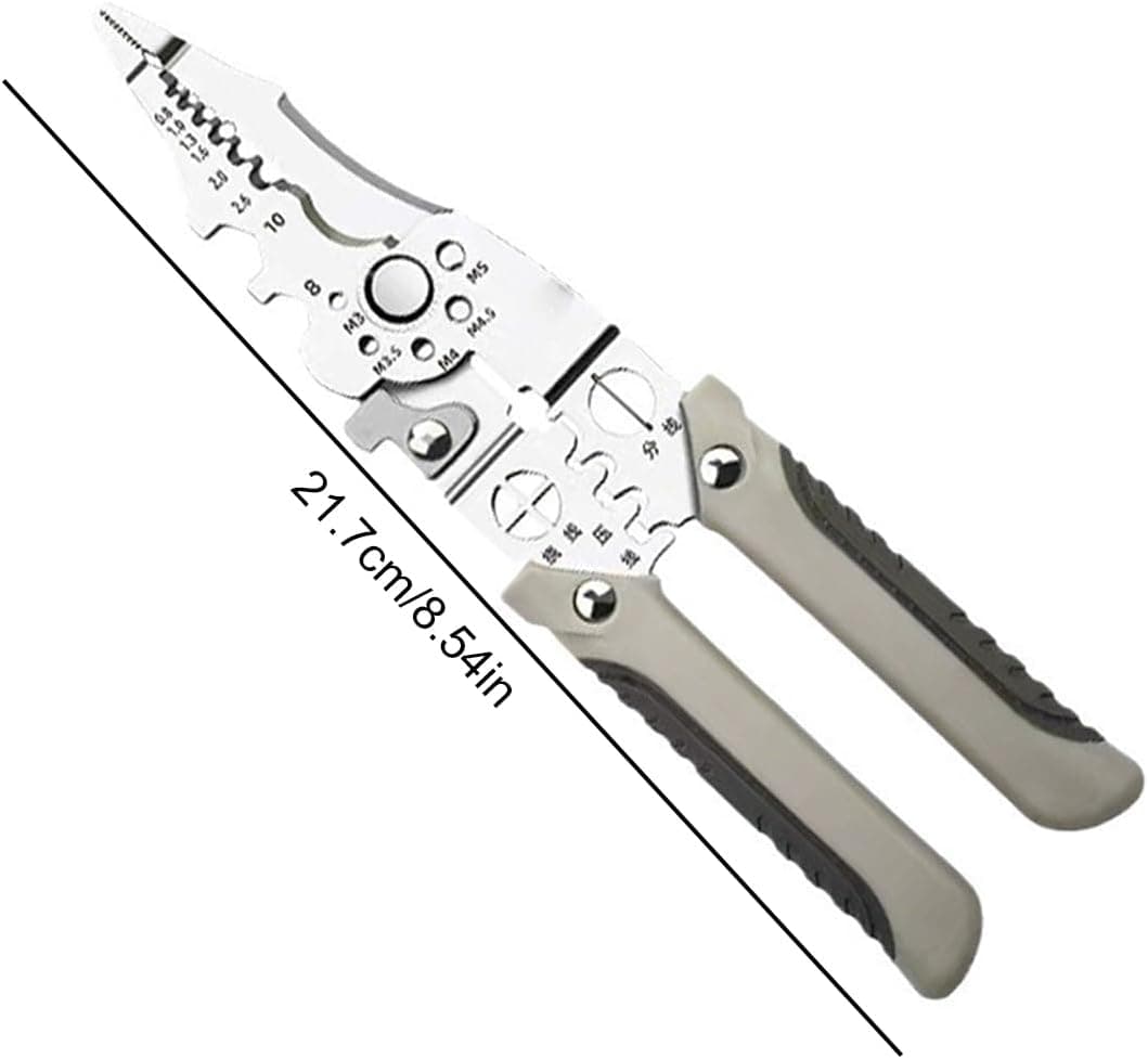 (Free Delivery) Multifunctional Wire Stripper Crimper Cable Cutter 🧰