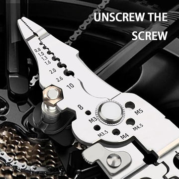 (Free Delivery) Multifunctional Wire Stripper Crimper Cable Cutter 🧰