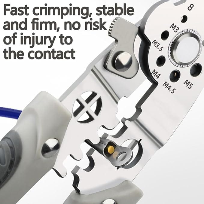 (Free Delivery) Multifunctional Wire Stripper Crimper Cable Cutter 🧰