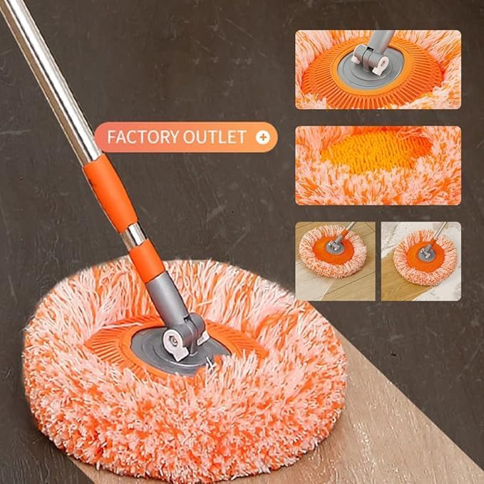 |FREE DELIVERY|360° Rotating Adjustable Cleaning Sunflower Mop