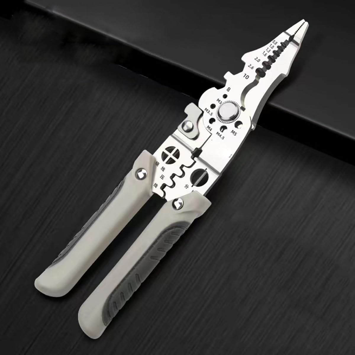 (Free Delivery) Multifunctional Wire Stripper Crimper Cable Cutter 🧰