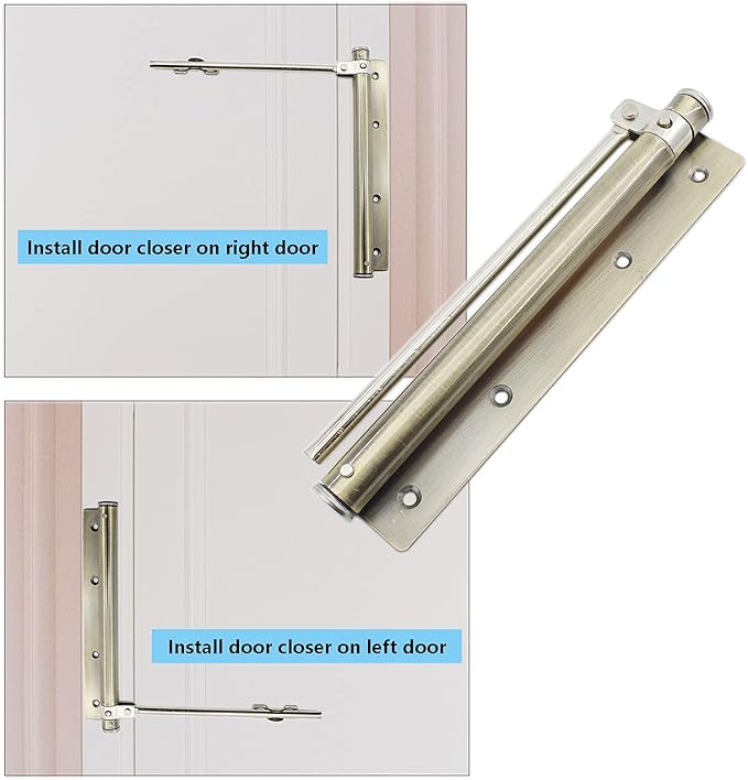 (Free Home Delivery) Adjustable Aluminum Alloy Automatic Door Closer