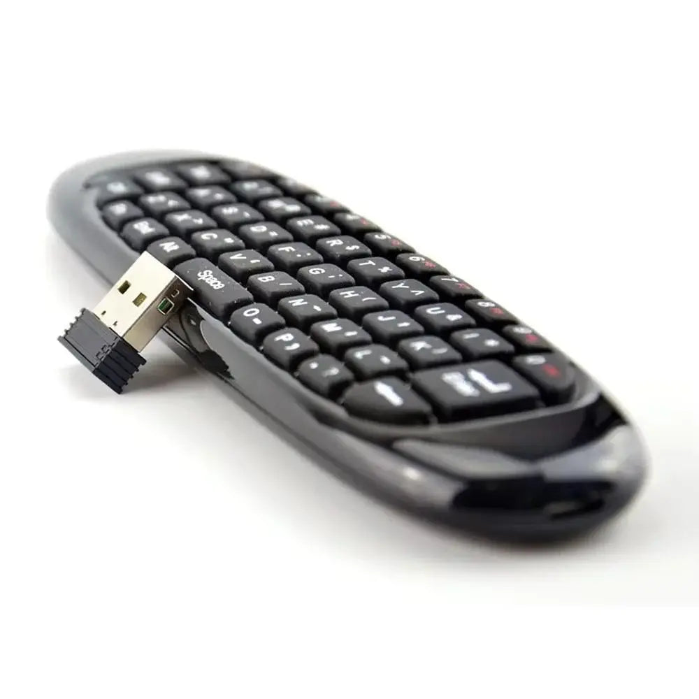|FREE DELIVERY| C120 Fly Mouse – Wireless Keyboard Air Mouse with 7-Color Backlight