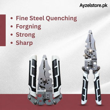 Foldable 10-in-1 Multi-Function Wire Stripper & Crimping Tool🔧