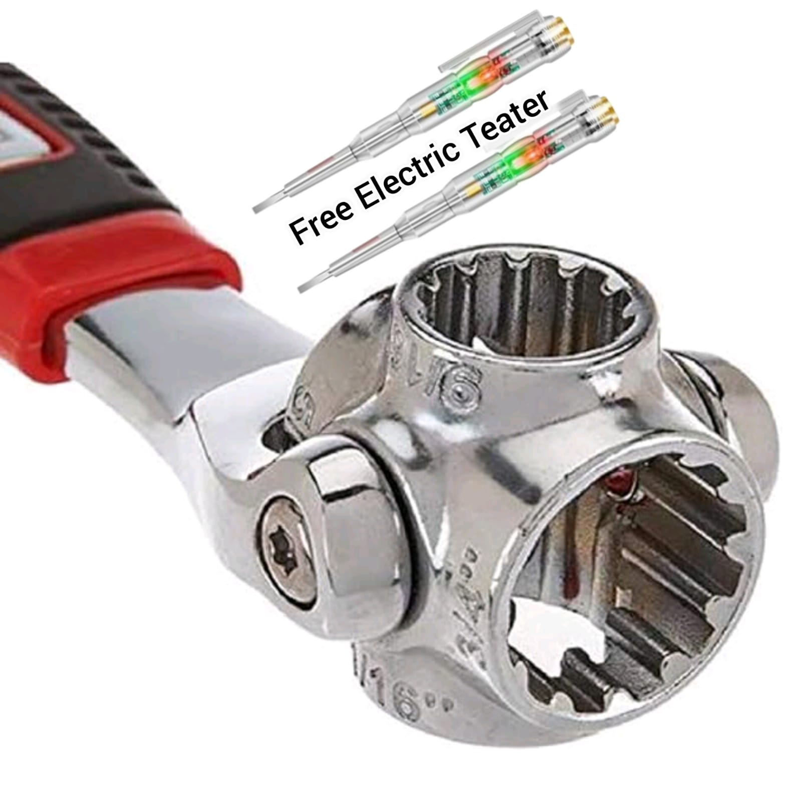 (Free Delivery)8 in 1 360°Wrench Tool Combo with Free Tester